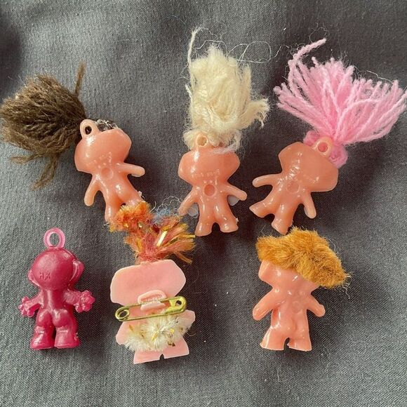 Vintage 1960s Troll Dolls - Picture 2 of 2